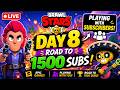 BRAWL STARS CHILL LIVE STREAM DAY 8| PLAYING FOR THE FIRST TIME #brawlstars #brawlstarsshorts