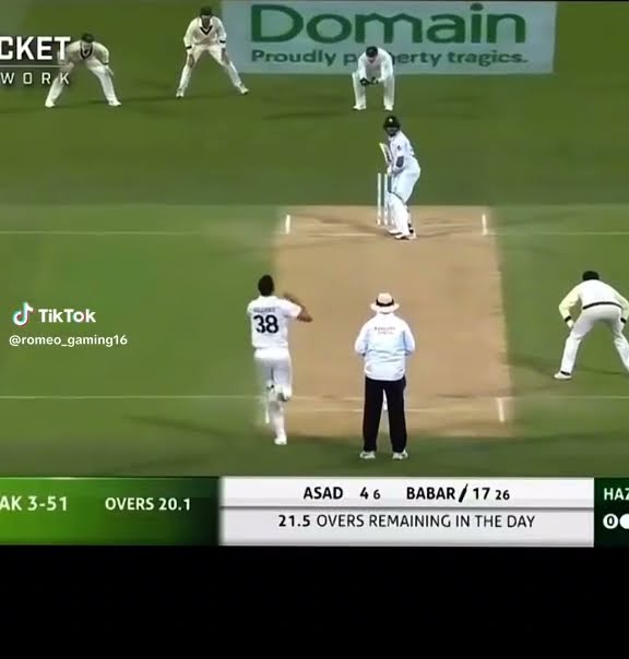babar is an velebal shout
