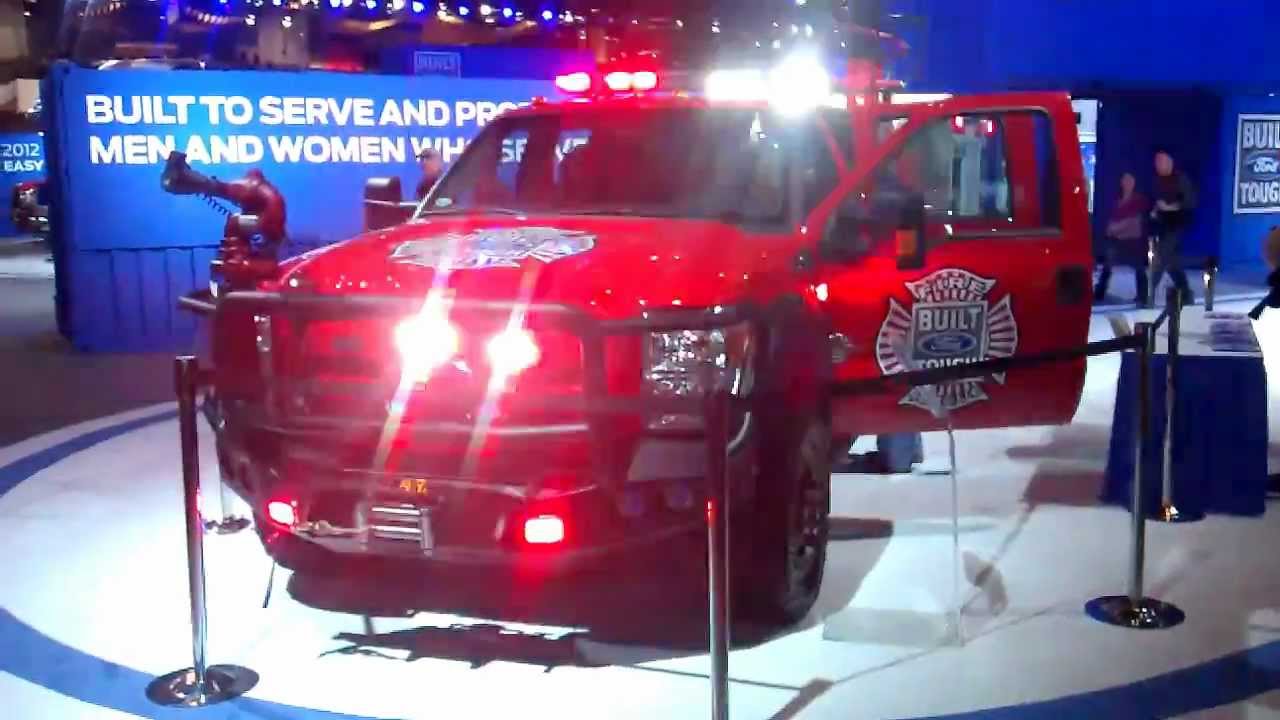 2012 Ford F-550 Search & Rescue Truck Chicago Auto Show