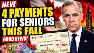 🎉 GREAT NEWS for Canadian Seniors This Fall — 4 Payments Going UP (Most Never Check)