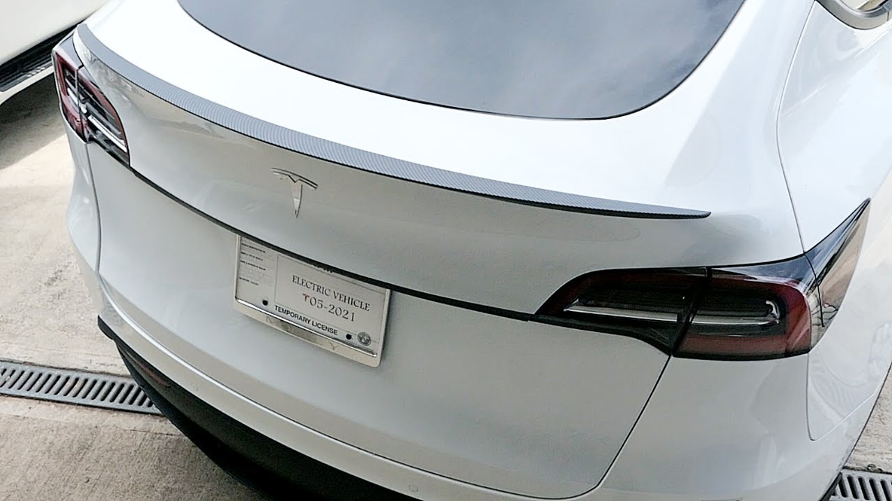Tesla Model Y - Performance Spoiler Upgrade 