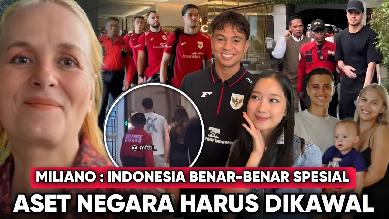 Dikawal & Dihargai di Indo, Mama Zilstra Kaget, Miliano: SUMPAH Nggak Nyangka” Istri Eliano Happy