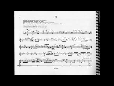 Claude Vivier - Et je reverrai cette ville étrange (w/ score) (for ensemble)