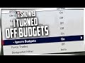 I TURNED OFF BUDGETS... here's what happened!! | MLB the Show 19 Franchise