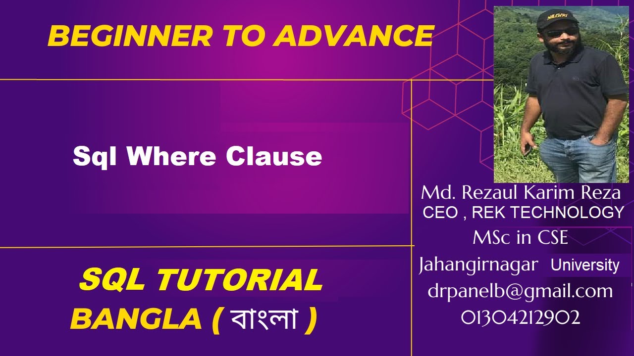 SQL Tutorial Bangla Part-05 - YouTube