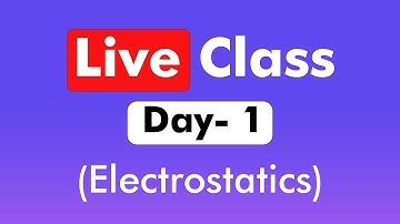 Live Class Day-1 | Nitesh Vidyarthi (Electrostatics) @EasyPhysicsNiteshVidyarthi #neetphysics
