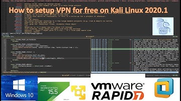 How to setup VPN for free on Kali Linux 2020.1
