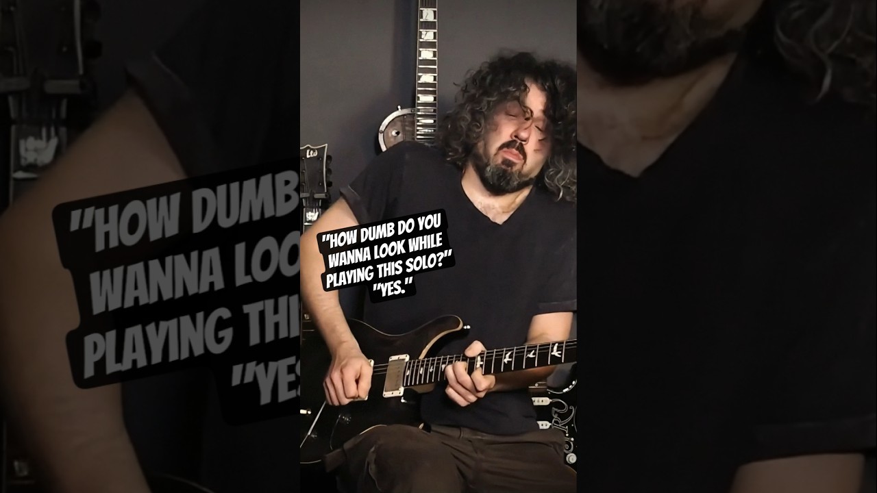 7 years old and still lookin' dumb 🤓Not my dumbest video btw 💪#guitarface #rockmusician #riffwars