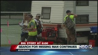 Search For Missing Grand Chute Man Continues in Ephraim