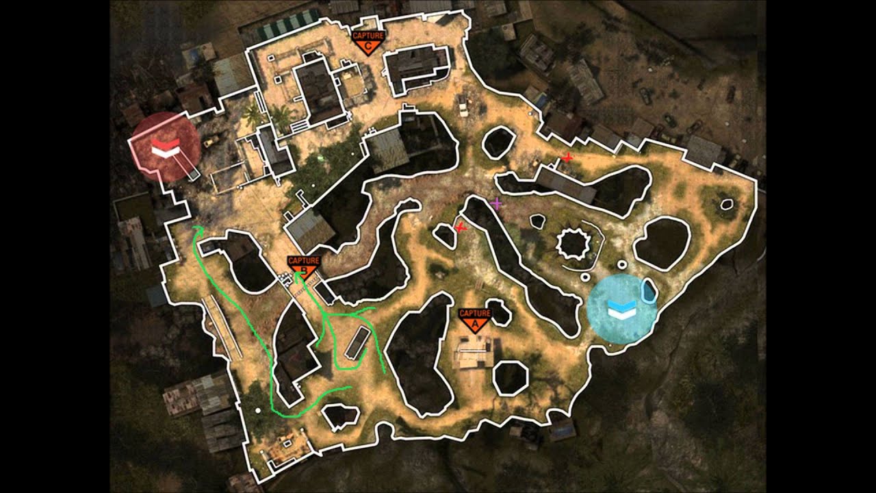Village Map Strategy for Domination