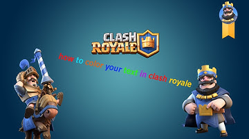 how to color your text in clash royale