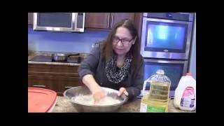 Making bannock