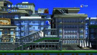 Sonic Generations 100% Walkthrough Part 24 - City Escape Classic