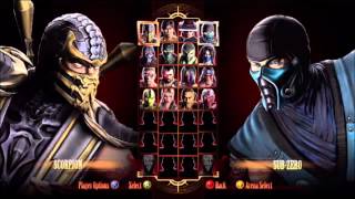 Mortal Kombat 9 (Character Select Screen Music)