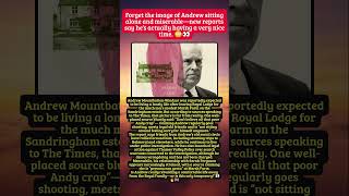 Andrew Mountbatten-Windsor’s ‘Miserable’ New Life Exposed—He’s Actually Having a Very Nice Time?! 👀🔥