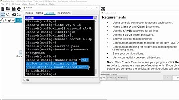 [CCNAv7]Basic Switch and End Device Configuration