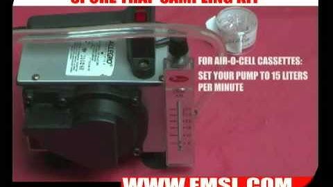 EMSL TV - Spore Trap Sampling