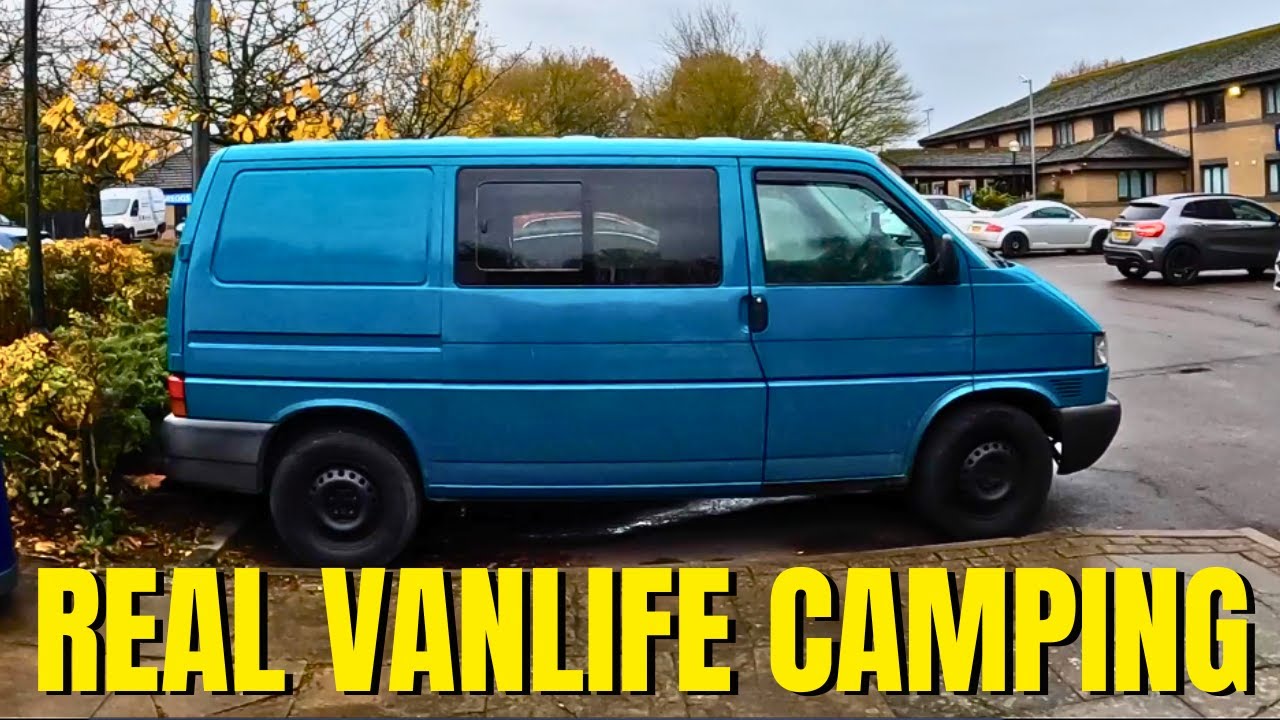 Spontaneous UK Van Life Trip | Stealth Camping in my VW T4 Camper