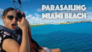 Parasailing in Miami Beach, Florida - Our First Time Parasailing!