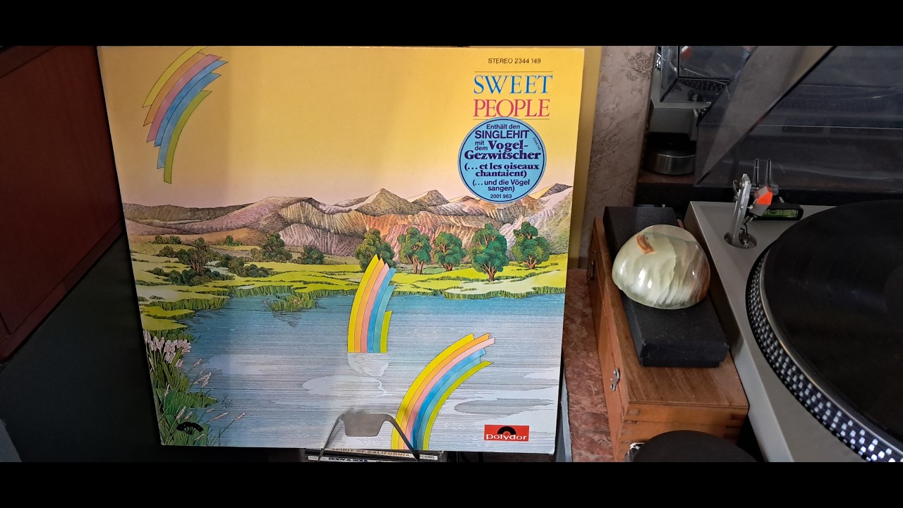 Вініловий програвач Technics SL-D202 i SWEET PEOPLE