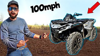 MY CAN-AM OUTLANDER IS INSANELY FAST! *TOP SPEED*