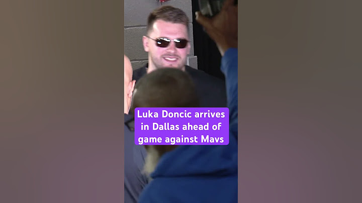 #lukadoncic arrives at AAC for first game in Dallas as a Laker #nba #mffl #lakers