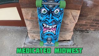 Found fans longboarding