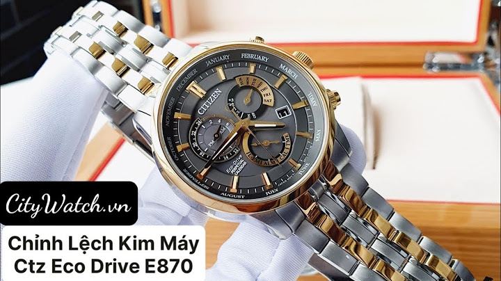 Có nên mua đồng hồ eco-drive hãng nào