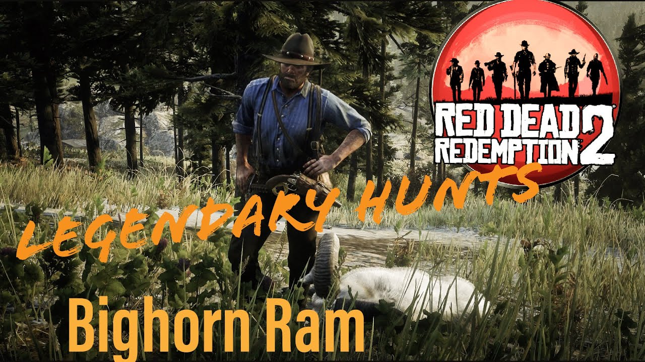 Red Dead Redemption 2 PS4 Legendary Hunts Bighorn ram YouTube