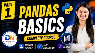 Pandas Full Course in Hindi 🔥 | Beginner to Advanced | Part 1