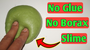 How To Make Slime Without Glue Or Borax, How To Make Slime With Flour and Sugar, No Glue Slime ASMR