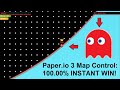 Paper.io 3 Map Control: 100.00% INSTANT WIN!