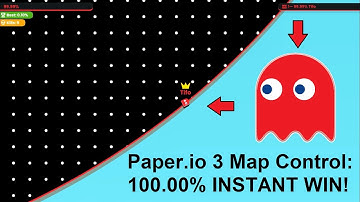 Paper.io 3 Map Control: 100.00% INSTANT WIN!