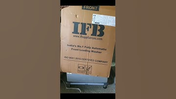 IFB front load washing machine unboxing.ifb washing machine noise shaking and vibration checking