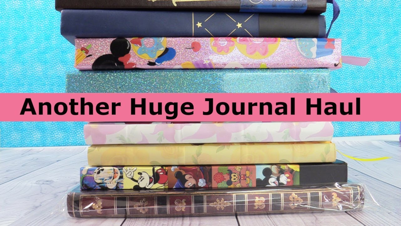 Journal Notebook Diary Haul Disney Peter Pauper Press & More | PaulAndShannonsLife