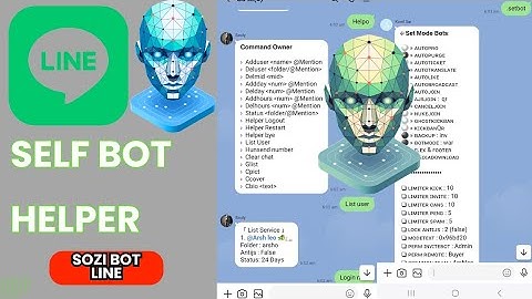 Smart Line Bot 👈 SelfBot Line Toturial 💯 Protection Bot Line 2024