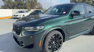 Introducing The 2025 X4 M Compeion In Individual Oxford Green 4K