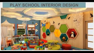 Play School Interior Design I Play School I Play School I Indoor Design I Schools Swing Craft Design