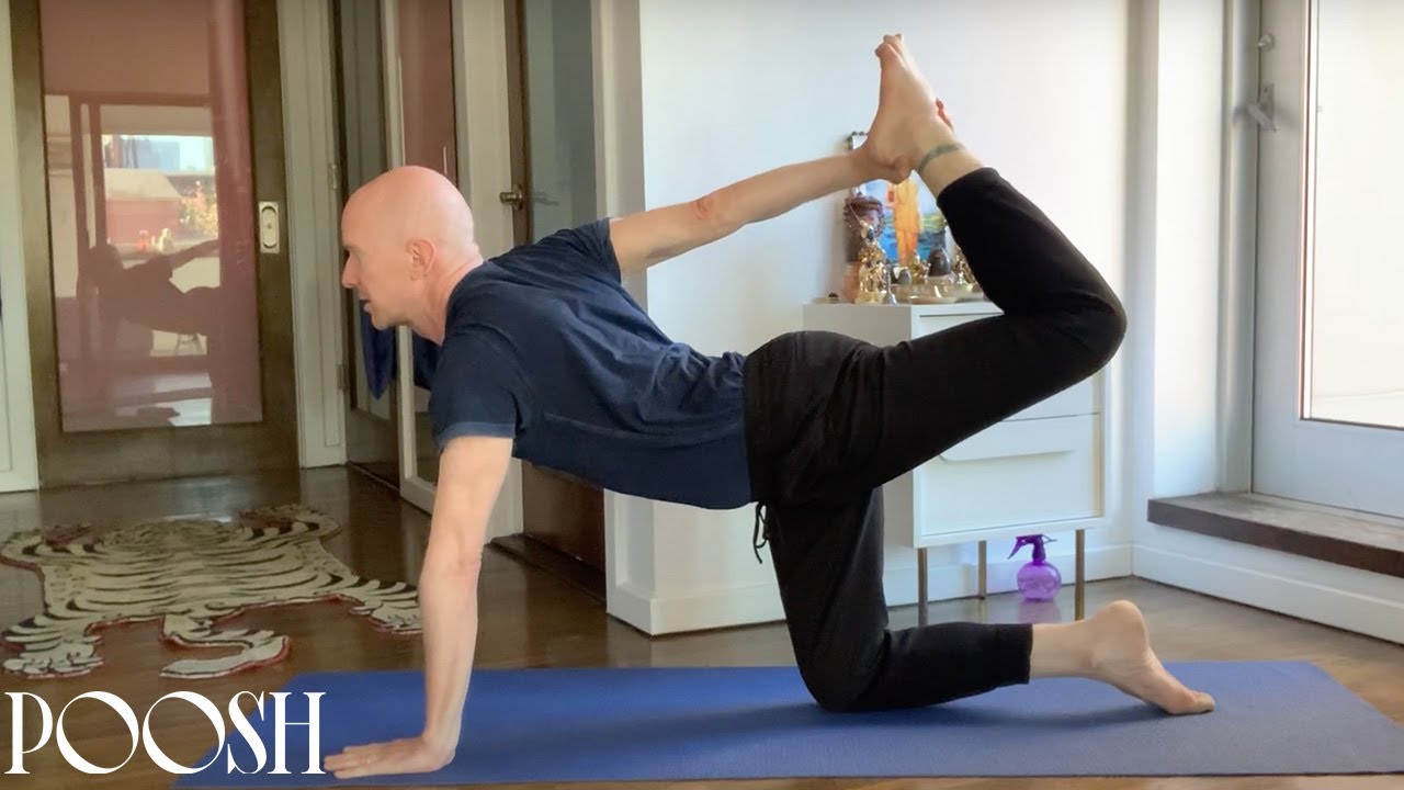 Пятиминутная практика йоги для успокоения нервной системы | Poosh