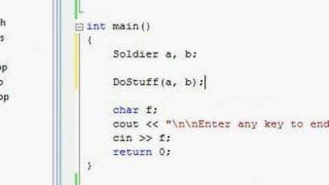 C++ Tutorial (wrap 5 @ video 40) - Absolute n00b spoonfeed