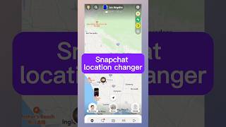 How to change snapchat map location on iPhone/Android free snap map location changer ios #snapchat screenshot 4