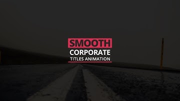 Titles Animation After Effects Templates