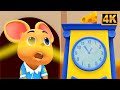 Hickory Dickory Dock Nursery Rhyme, Fun Educational Song for Kids