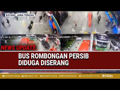Unknown Group Allegedly Attacks Persib Team Bus