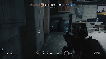 Rainbow Six Siege 1v5 Ace Clutch!!(Match Point)