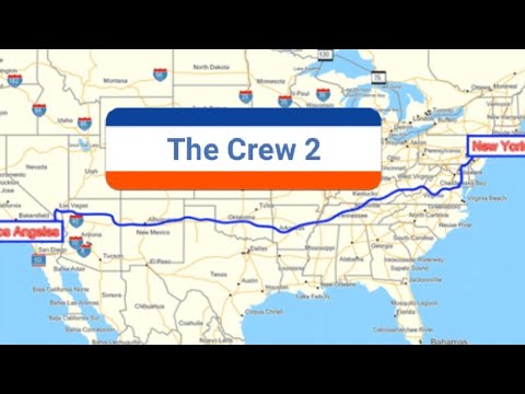 The Crew 2 Driving From New York To La In Real Time Youtube The Crew 2 Driving From New York To La In Real Time Youtube