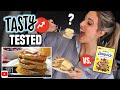 I TRIED TASTY&#39;S &quot;BEST EVER&quot; PANCAKES vs. BOXED MIX... is it ACTUALLY Worth it???