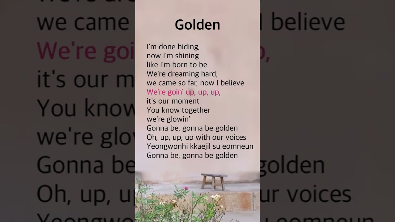 Golden | HUNTR/X (EJAE, AUDREY NUNA, REI AMI) KPop Demon Hunters