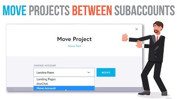 Move Projects to Different Sub Accounts | BRIZY CLOUD PRO