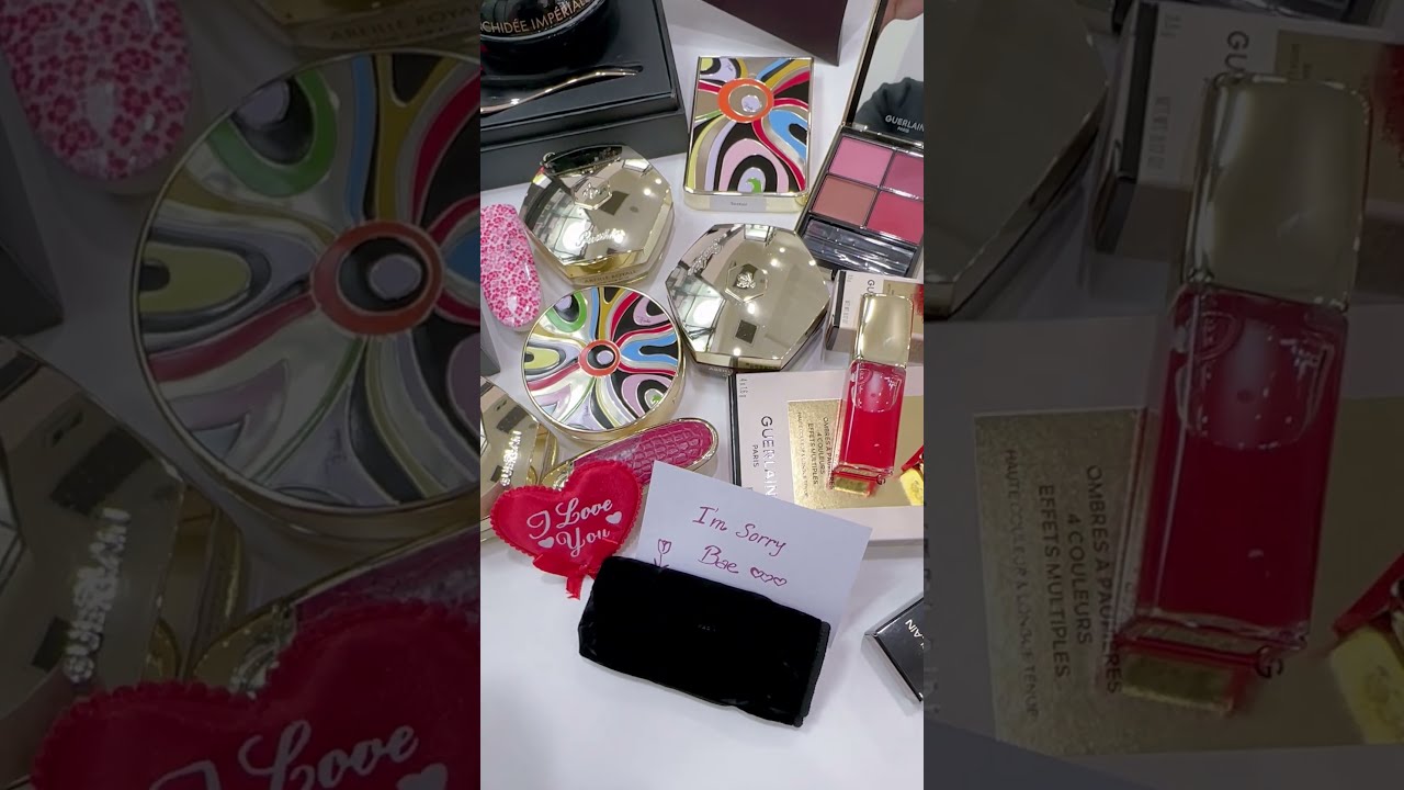 “I’m sorry” sounds nice…but “Here’s something as gorgeous as you” smells even better. 😉 